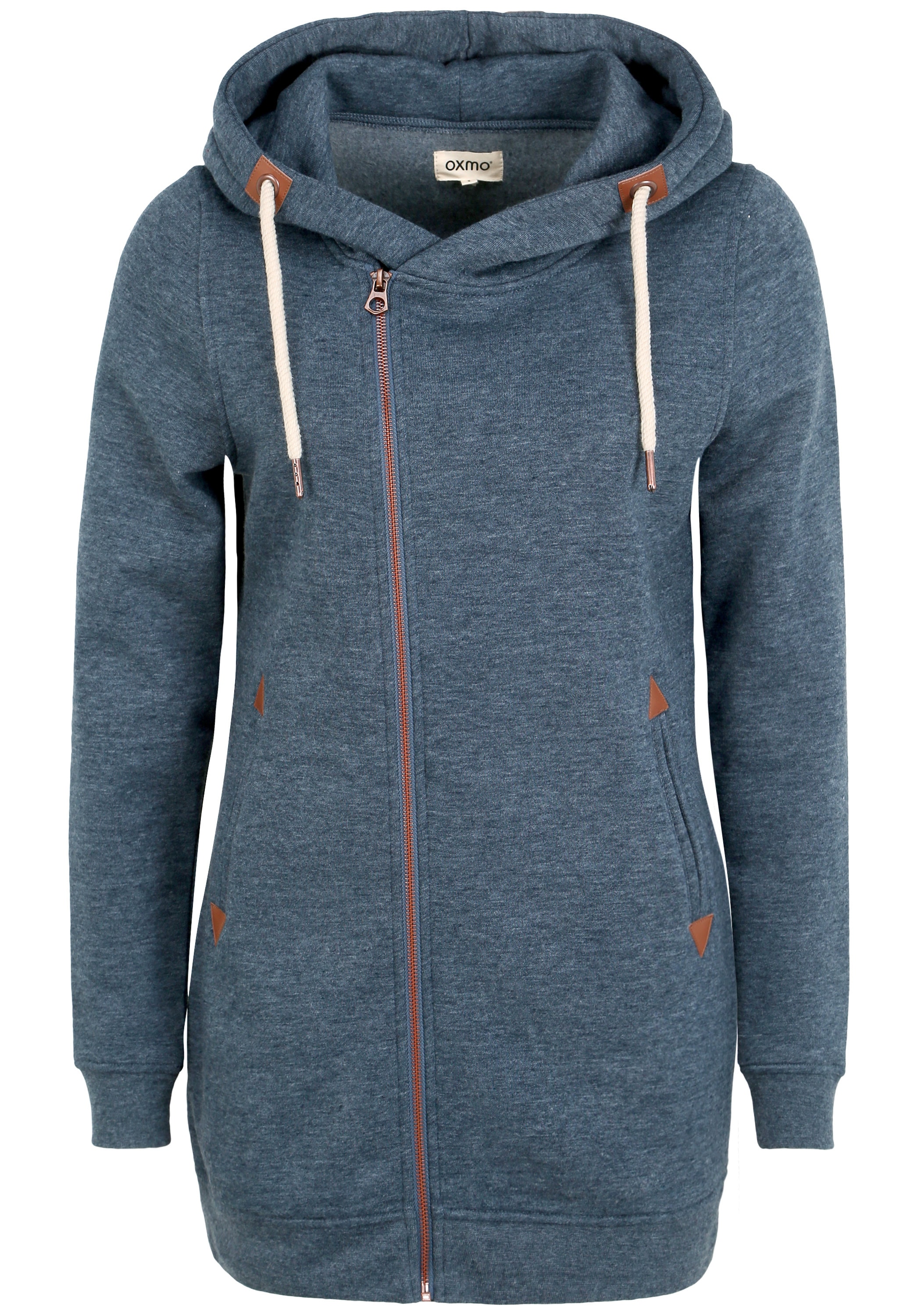 OXMO Kapuzensweatjacke "Kapuzensweatjacke OXVicky" günstig online kaufen