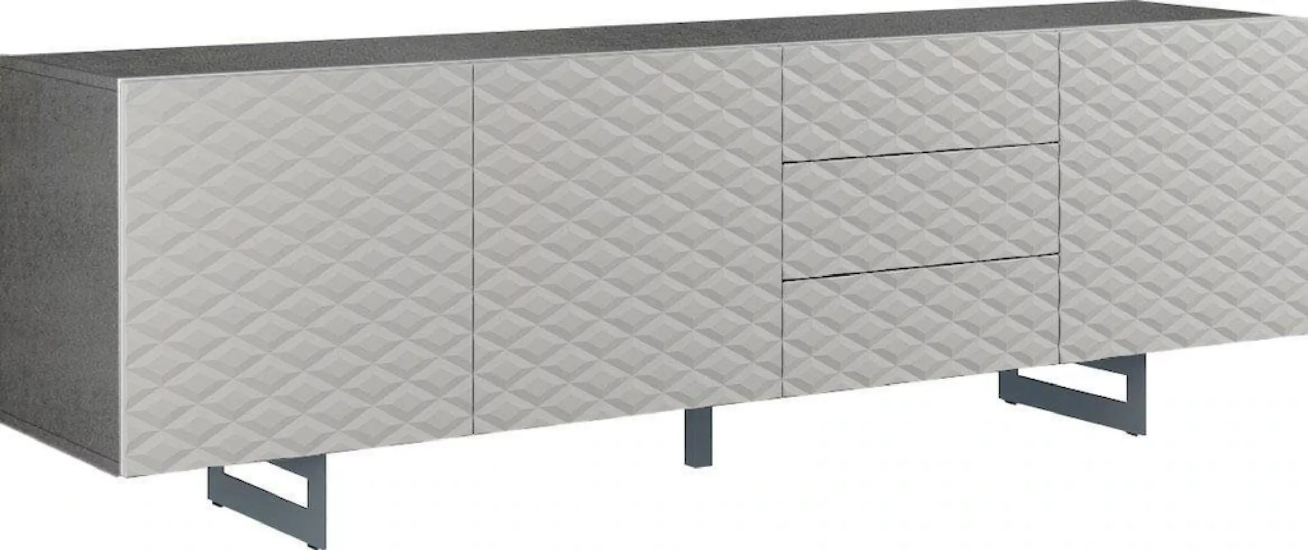 DIVENTA Sideboard "KORFU", Breite 220 cm günstig online kaufen