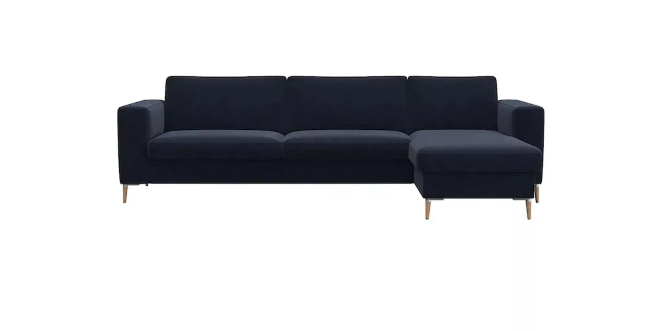 FLEXLUX Ecksofa "Fiore, super Sitzkomfort durch Kaltschaum im Sitz, L-Form" günstig online kaufen