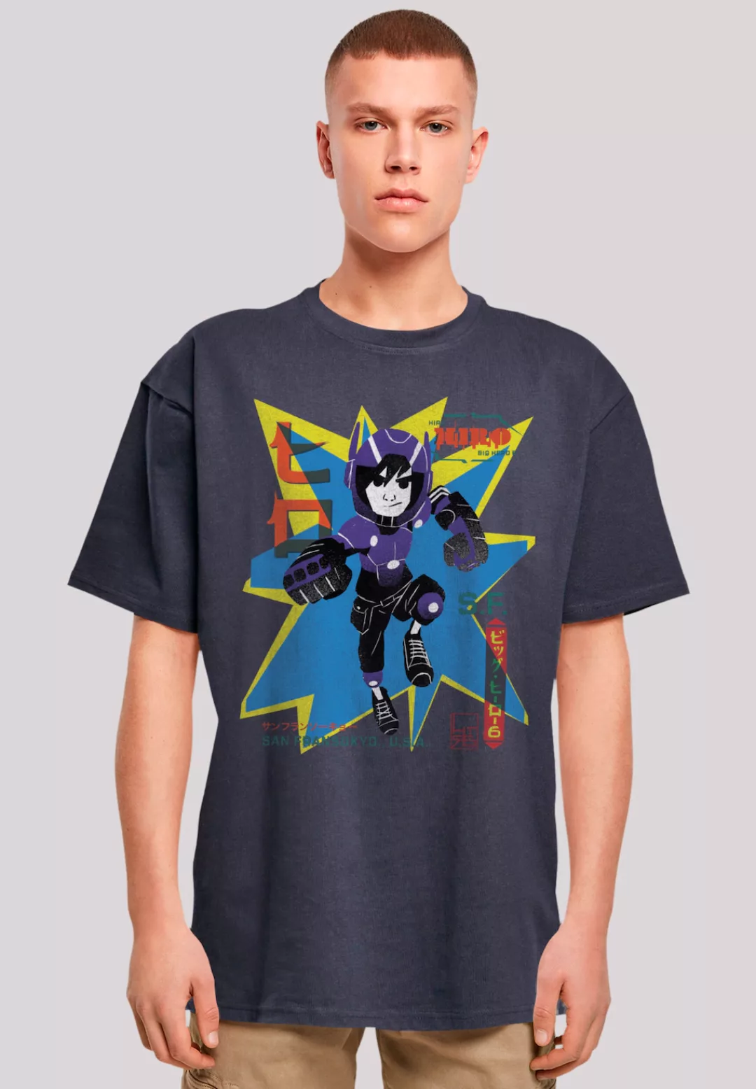 F4NT4STIC T-Shirt "Big Hero 6 Hiro Manga", Premium Qualität günstig online kaufen