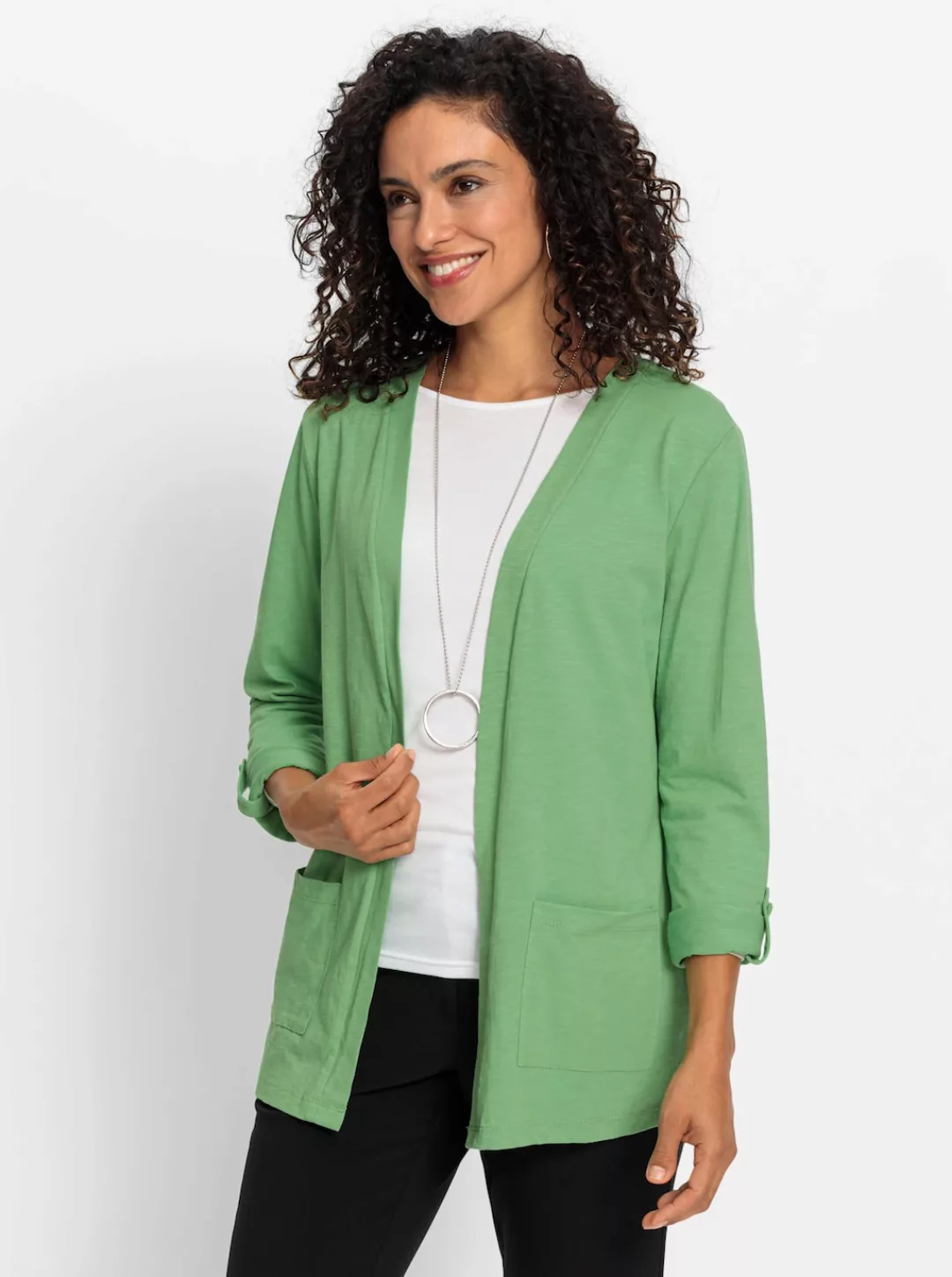 Inspirationen Shirtjacke "Shirtjacke", (1 tlg.) günstig online kaufen