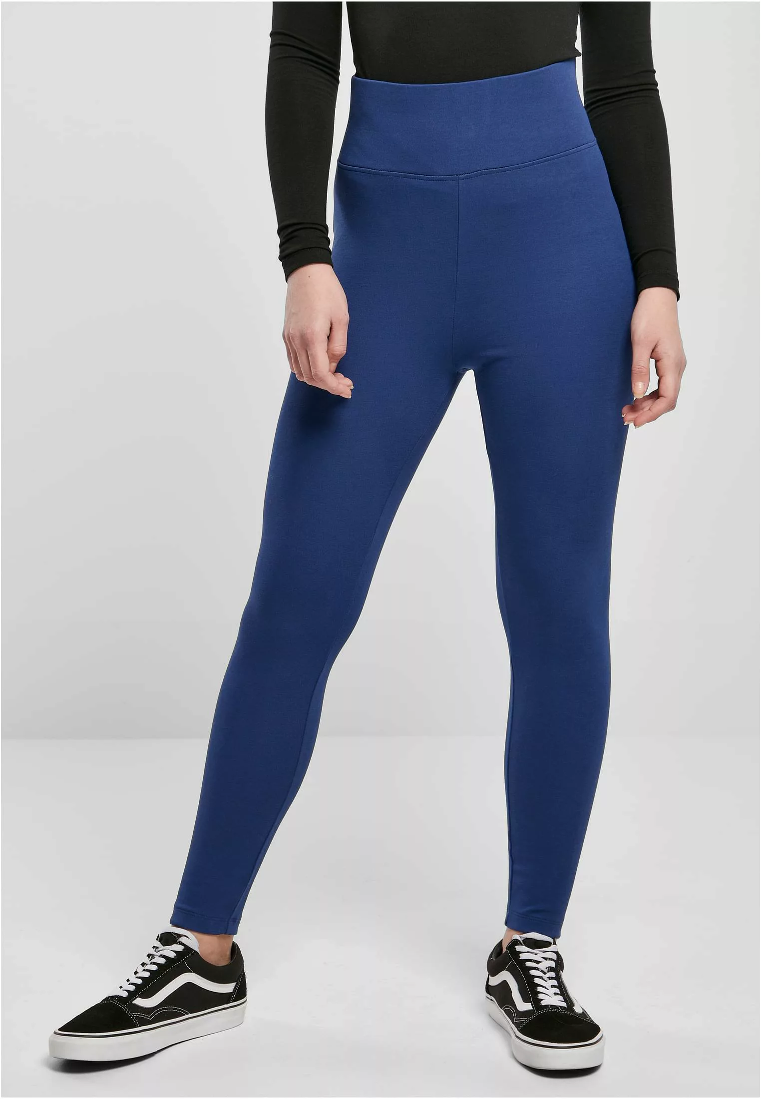 URBAN CLASSICS Leggings "Urban Classics Damen Ladies High Waist Jersey Legg günstig online kaufen