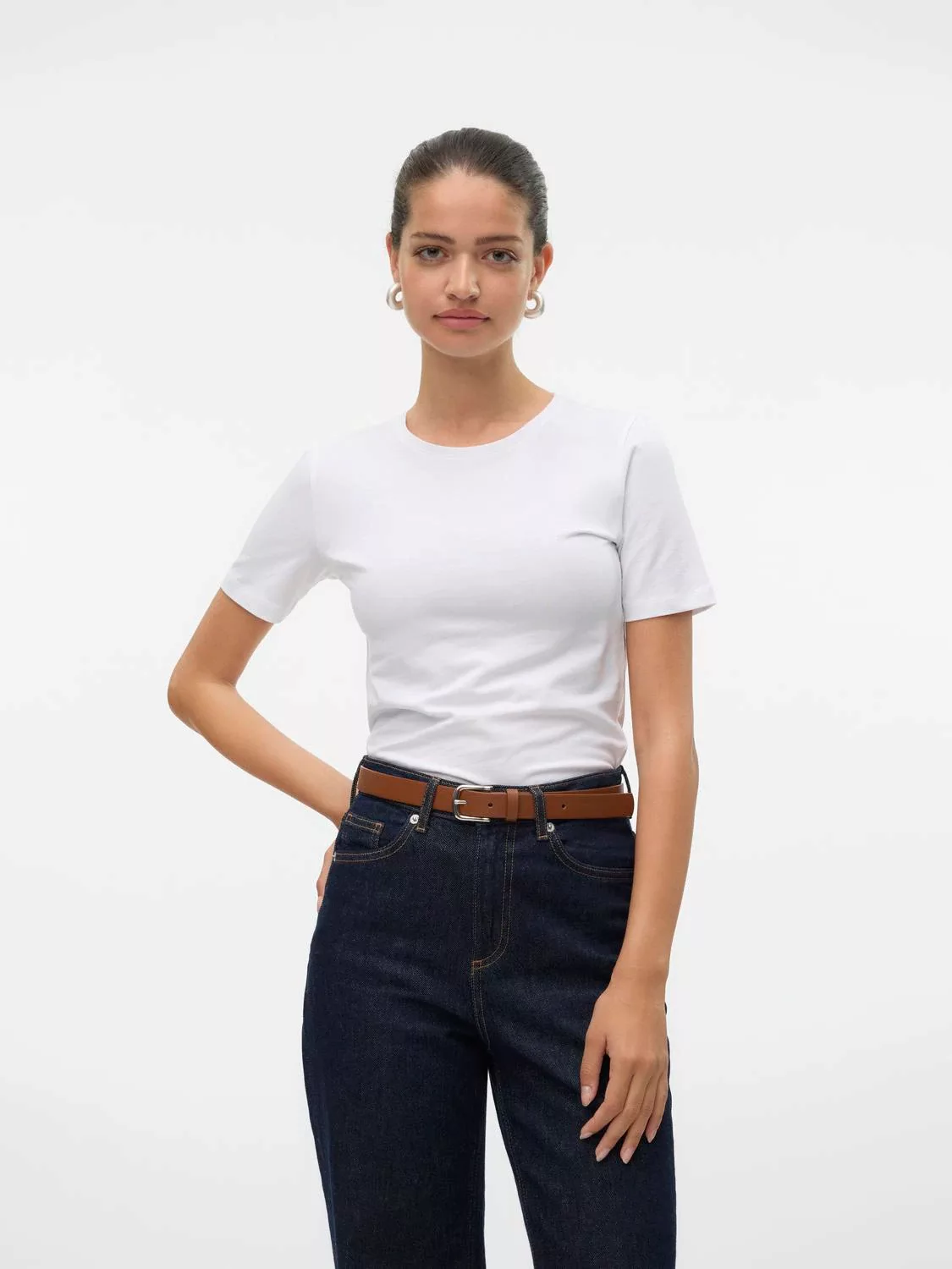 Vero Moda Kurzarmshirt VMLULU SS TOP JRS GA NOOS günstig online kaufen