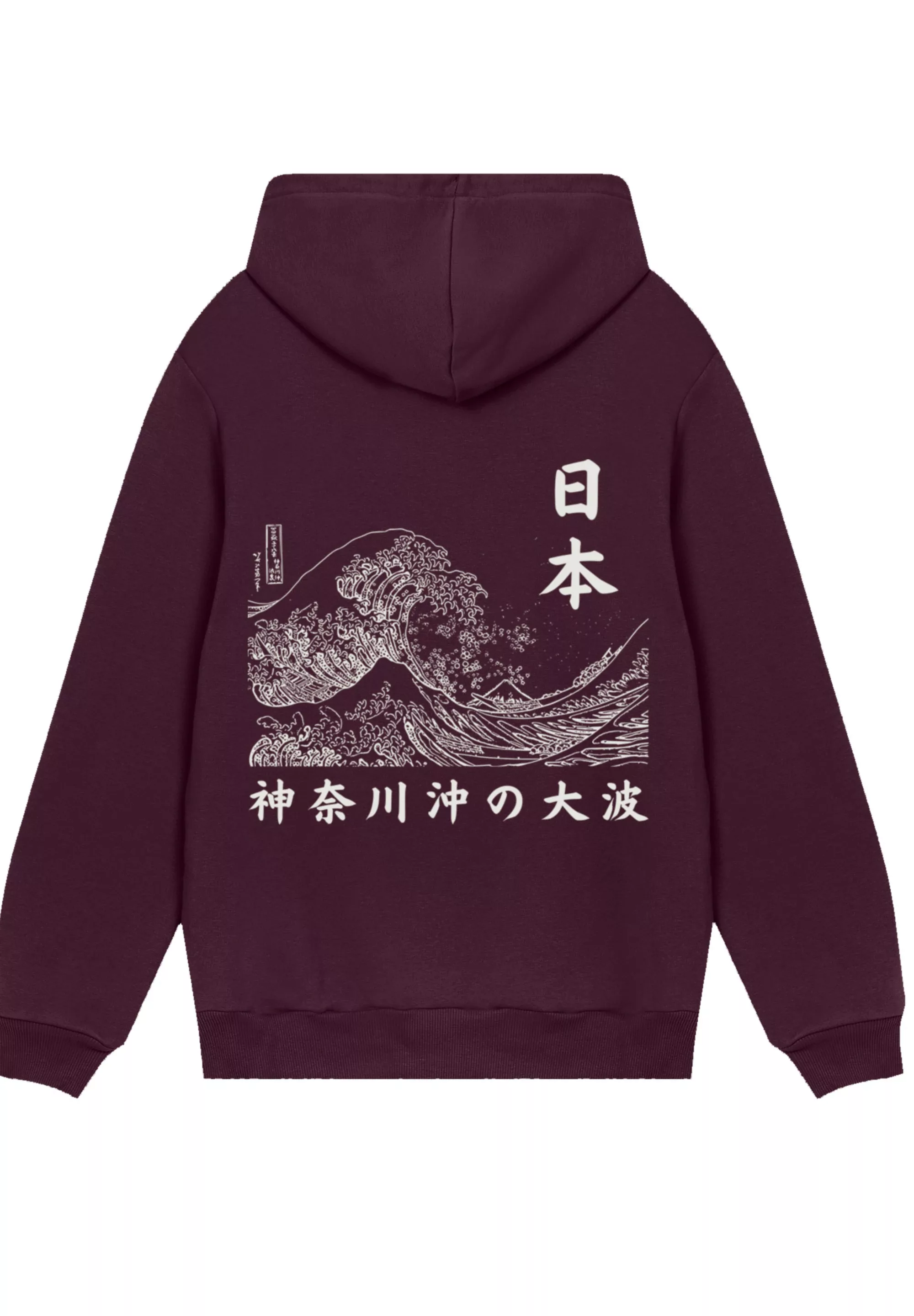 F4NT4STIC Kapuzenpullover "Kanagawa Welle Golden Gai", Premium Qualität günstig online kaufen