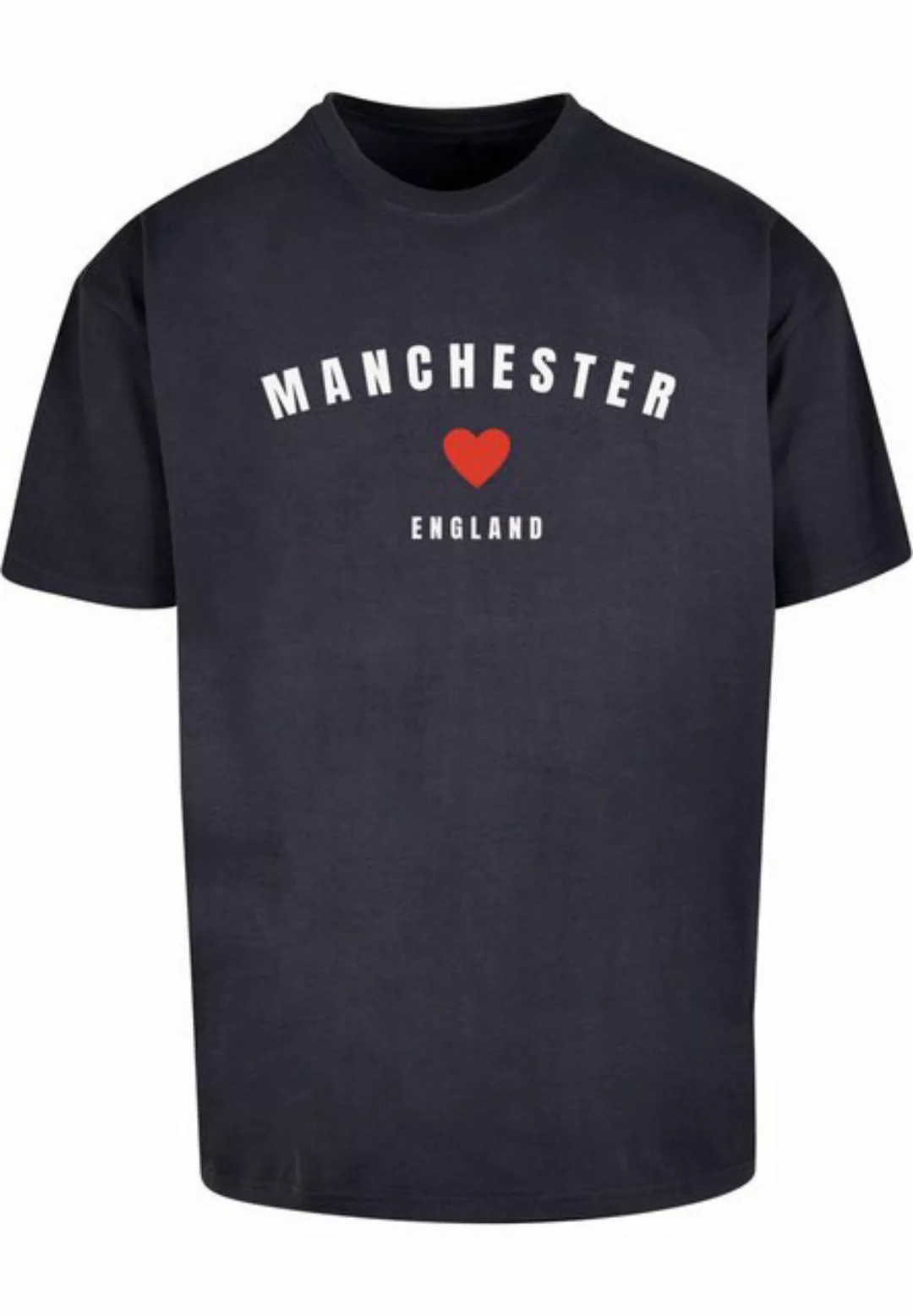 Merchcode T-Shirt Merchcode Herren Manchester X Heavy Oversize Tee-BY102 (1 günstig online kaufen