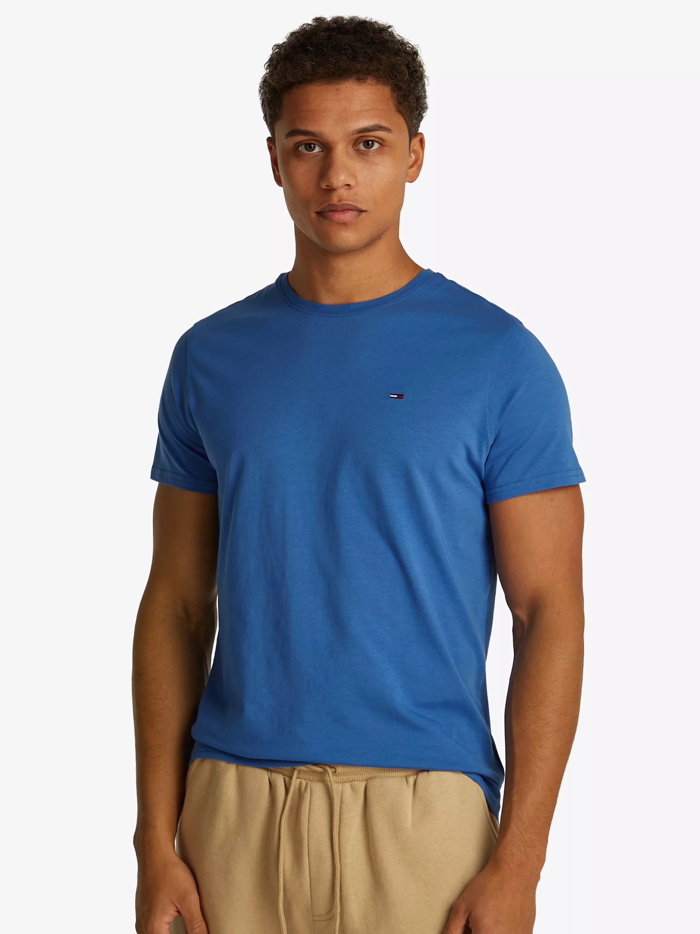 Tommy Jeans T-Shirt "TJM ESSENTIAL SOLID TEE", mit Rundhalsausschnitt und d günstig online kaufen