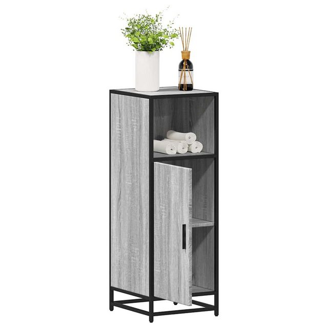 vidaXL Schrankmodule Badschrank Grau Sonoma 35x37,5x100 cm Holzwerkstoff günstig online kaufen