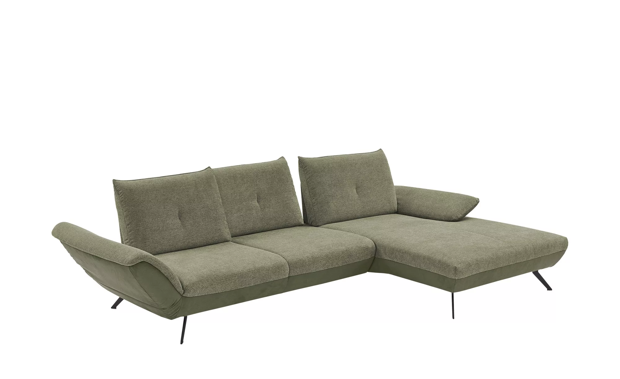 Ecksofa   Celine  ¦ grün ¦ Maße (cm): B: 316 H: 90 T: 244.0 Polstermöbel > günstig online kaufen