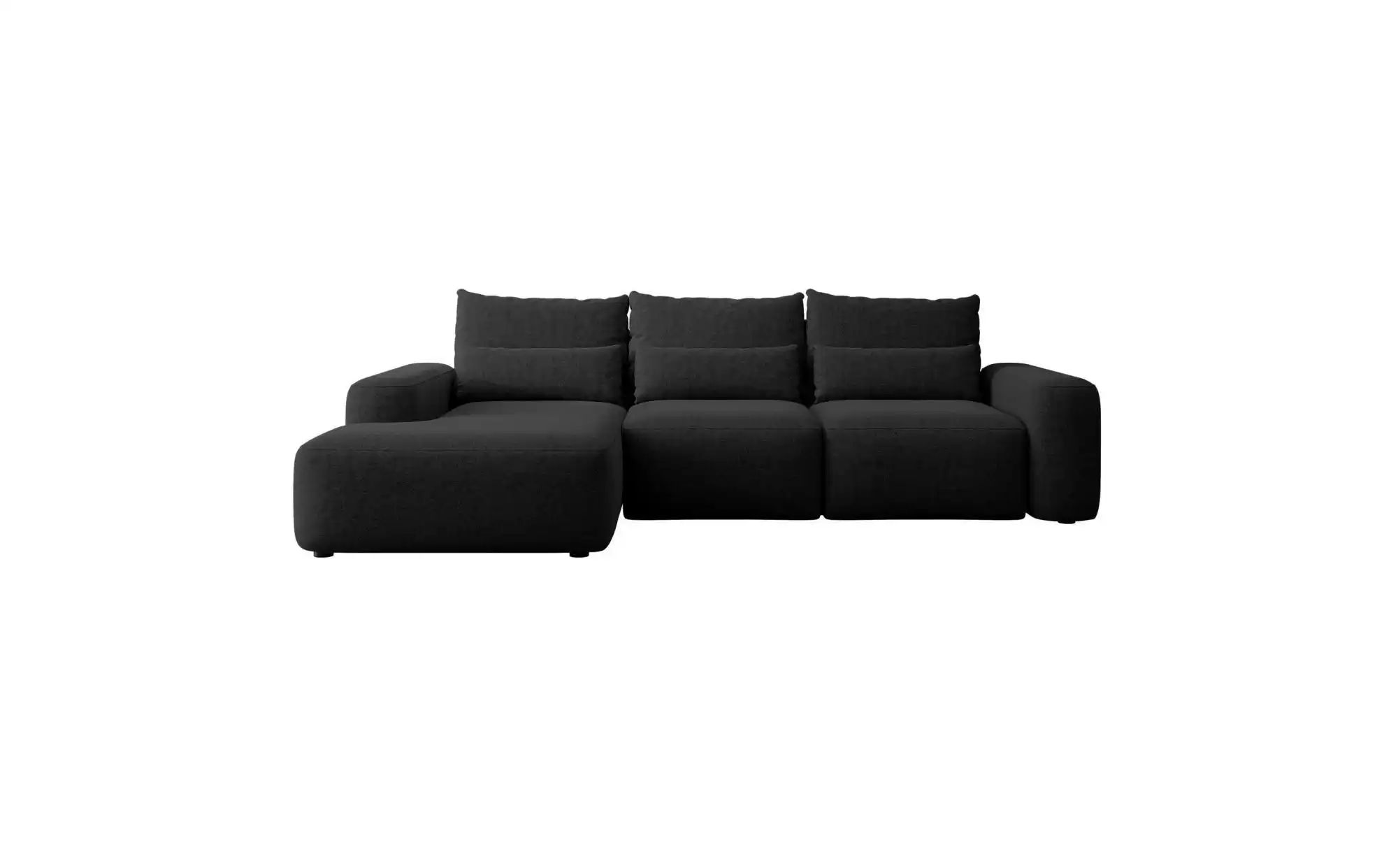 Selsey Ecksofa mit Schlaffunktion Carnos ¦ schwarz ¦ Maße (cm): B: 264 H: 8 günstig online kaufen