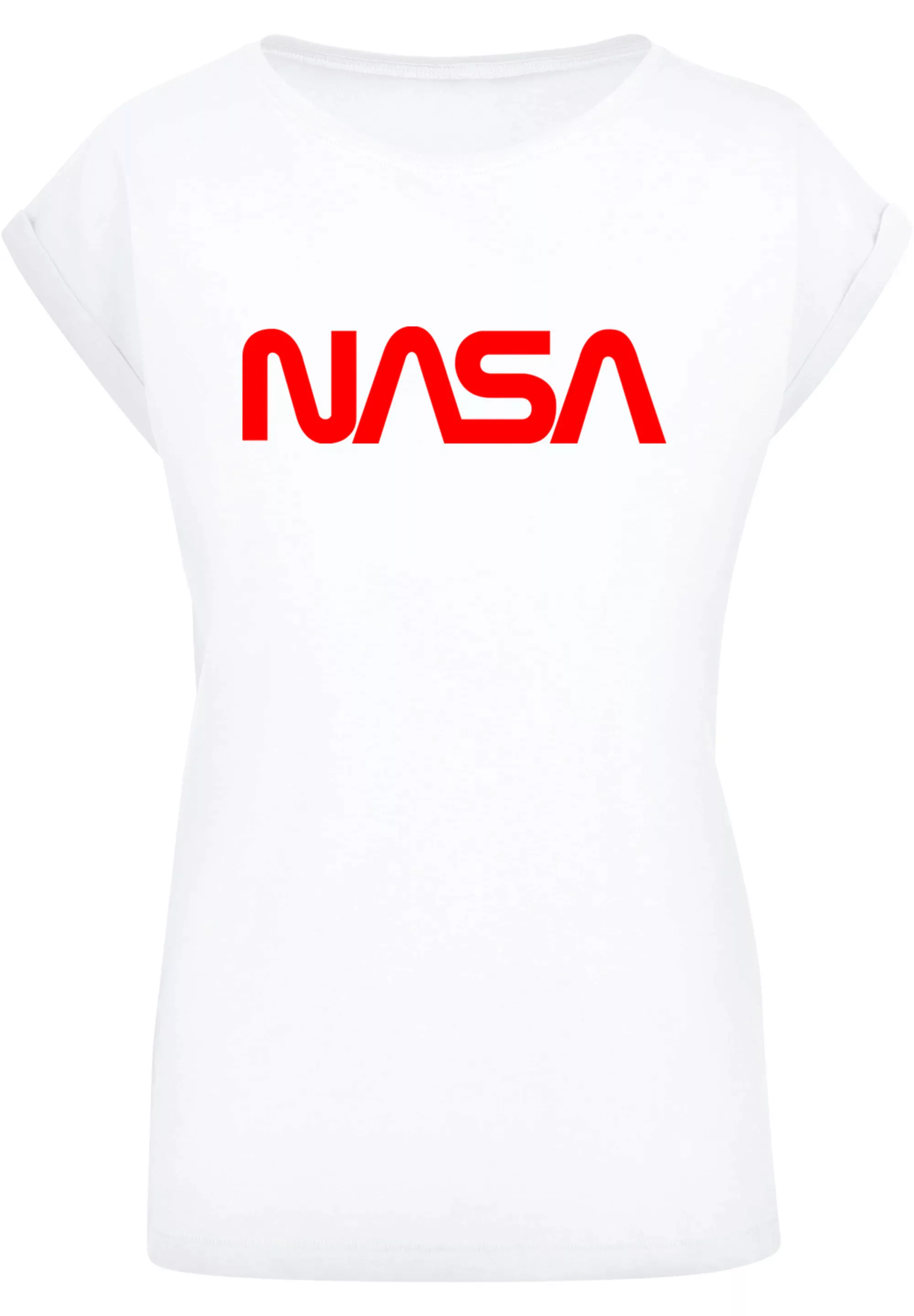 F4NT4STIC T-Shirt "NASA Modern Logo White", Damen,Premium Merch,Regular-Fit günstig online kaufen