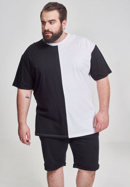 URBAN CLASSICS T-Shirt TB2056 - Oversize Harlequin Tee blk/wht 3XL günstig online kaufen