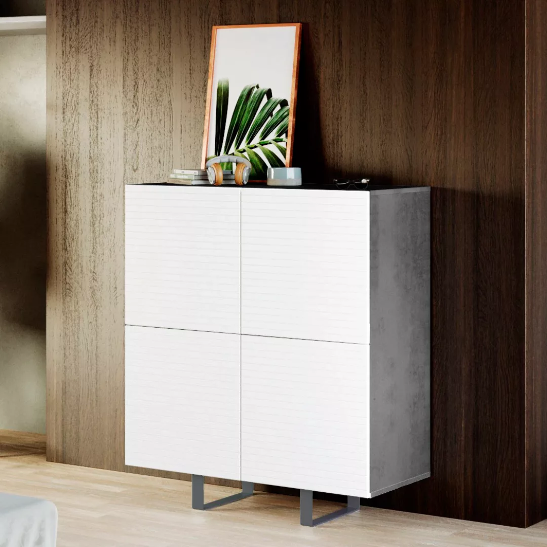 DIVENTA Highboard, Breite ca. 110 cm günstig online kaufen