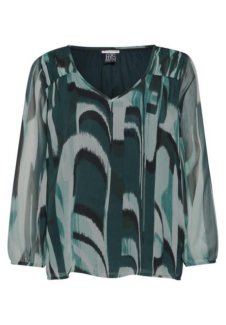 STREET ONE Blusenshirt LTD QR chiffon V-neck tunic bl günstig online kaufen