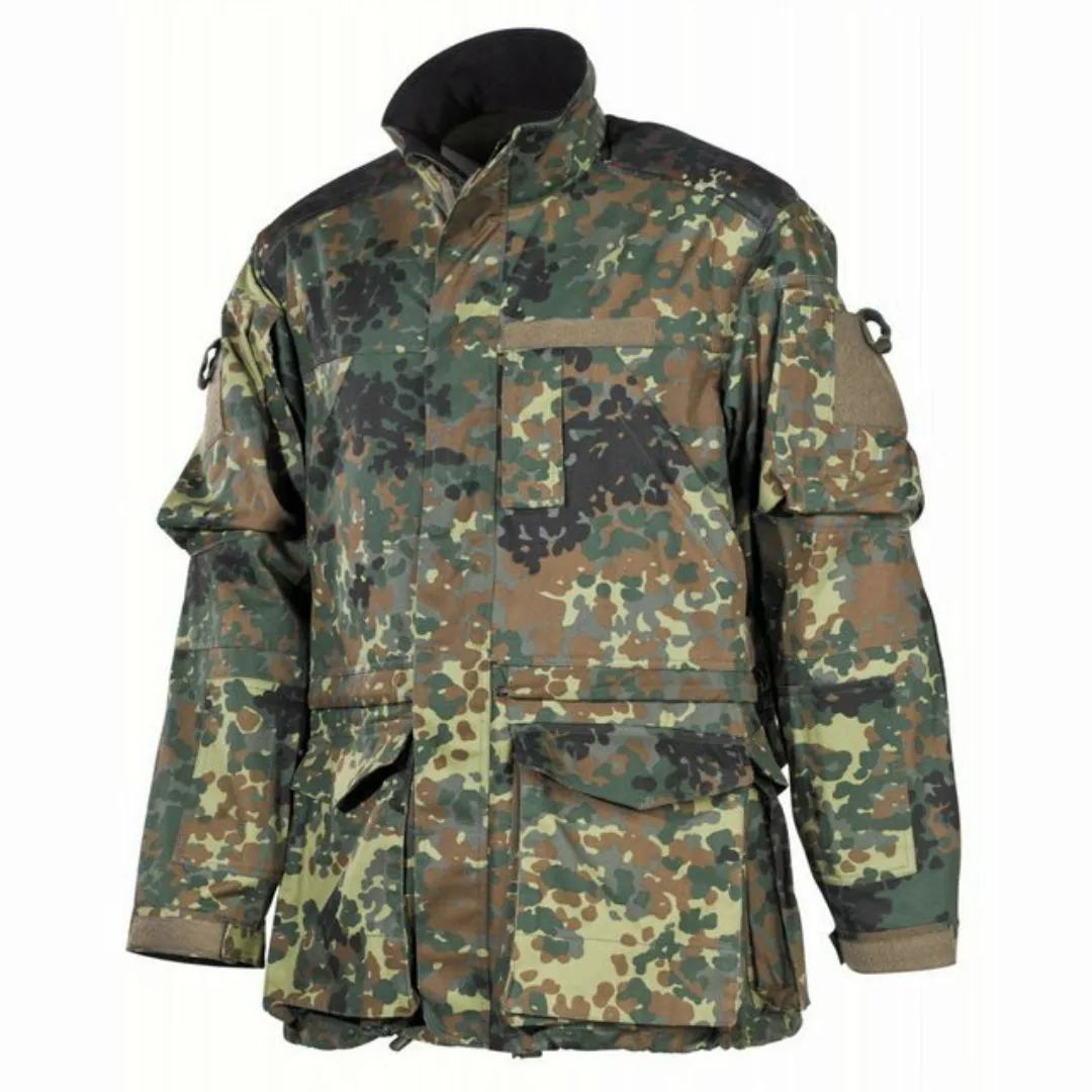 MFH Outdoorjacke Bundeswehr Jacke Einsatz/Übung, lang, flecktarn L günstig online kaufen
