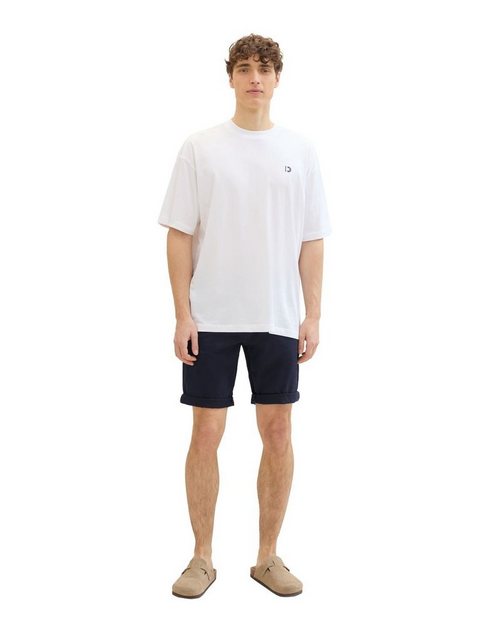 TOM TAILOR Denim Shorts SLIM CHINO aus Baumwollmix günstig online kaufen