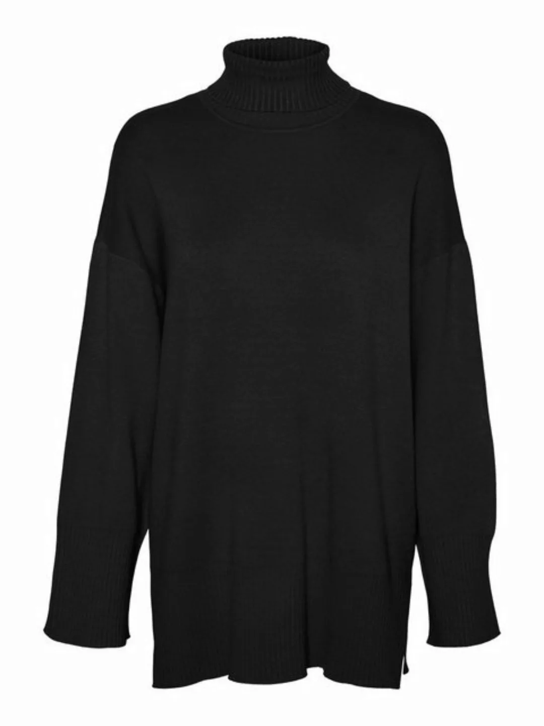 Vero Moda Rollkragenpullover VMGOLDNEEDLE WIDE LS LONG ROLLNECK PULL. günstig online kaufen