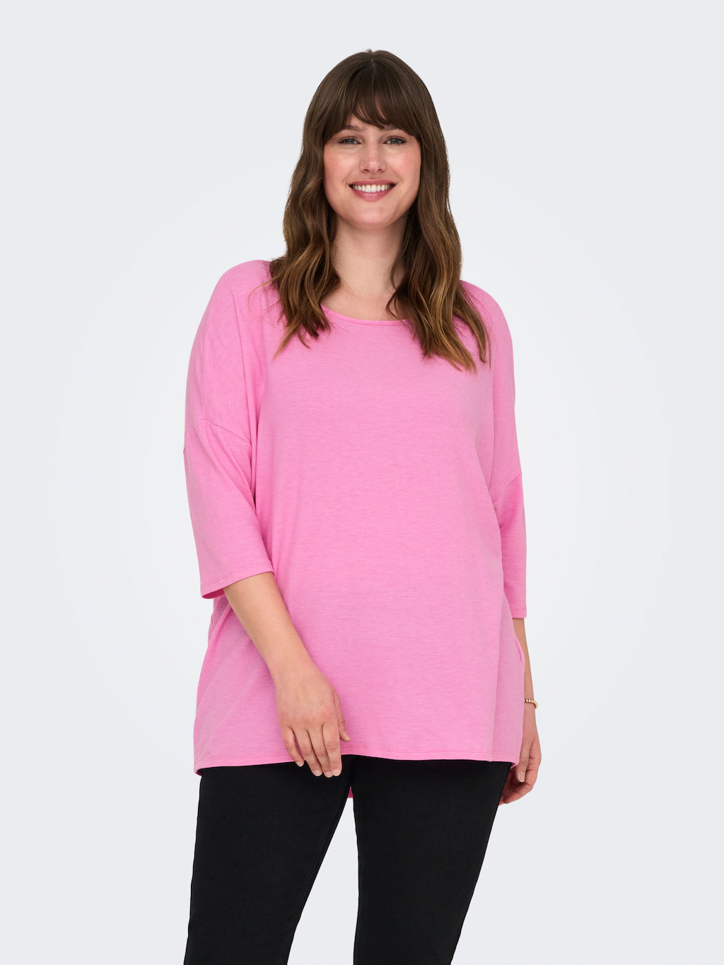 ONLY CARMAKOMA 3/4-Arm-Shirt CARLAMOUR 3/4 TOP günstig online kaufen