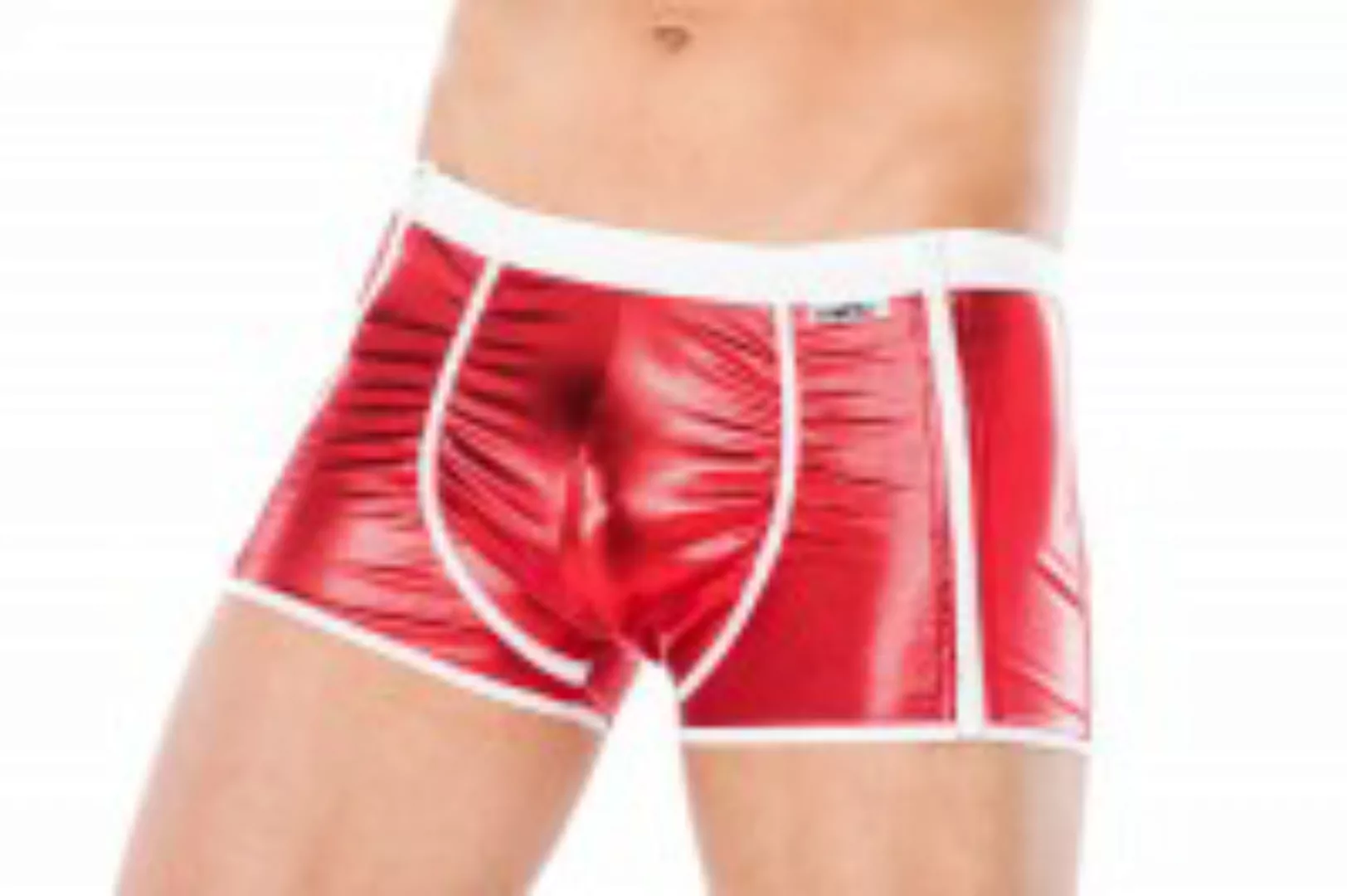 Rote Boxershorts mit Reißverschlüssen günstig online kaufen