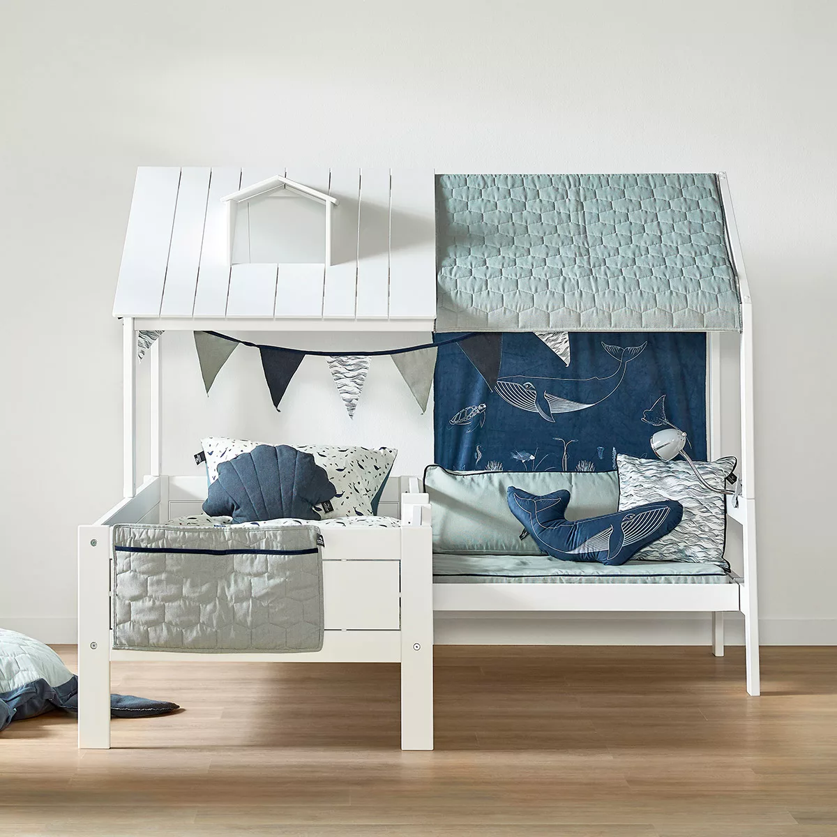 LifeTime Beachhouse Bett mit Sitzplatz Ocean Life Komplett günstig online kaufen