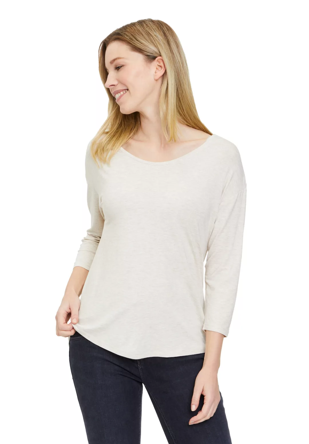 Betty&Co 3/4-Arm-Shirt "Betty & Co Basic Shirt unifarben", Form günstig online kaufen