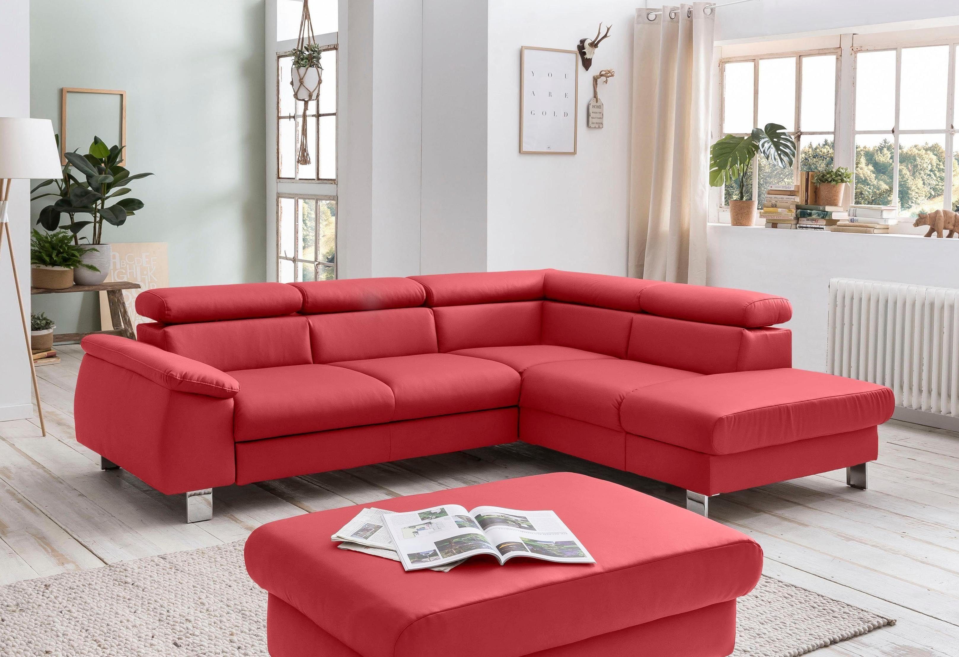 COTTA Polstergarnitur Komaris L-Form, (Set), Set günstig online kaufen