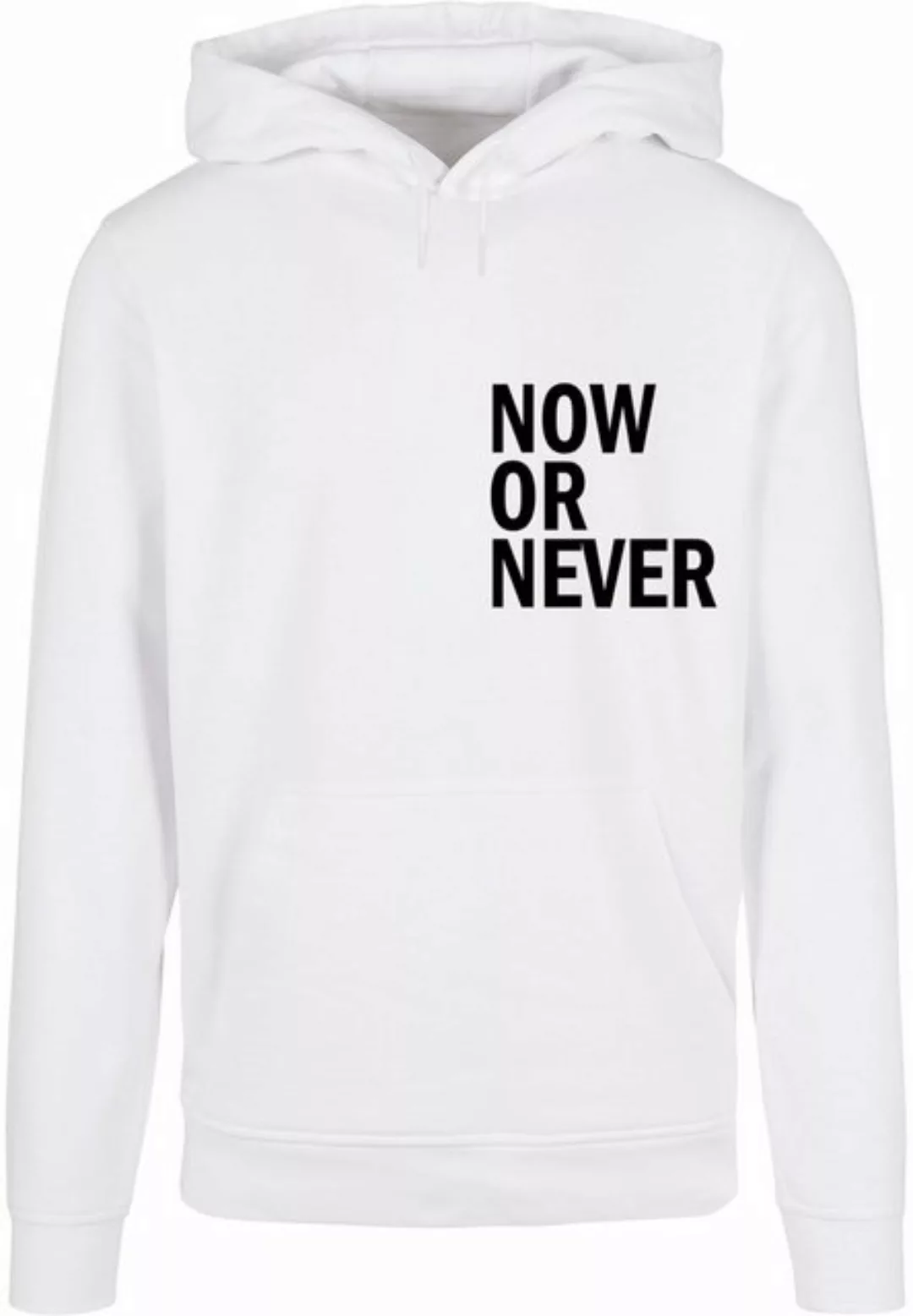 Merchcode Kapuzensweatshirt Merchcode Herren Now Or Never Basic Hoody (1-tl günstig online kaufen