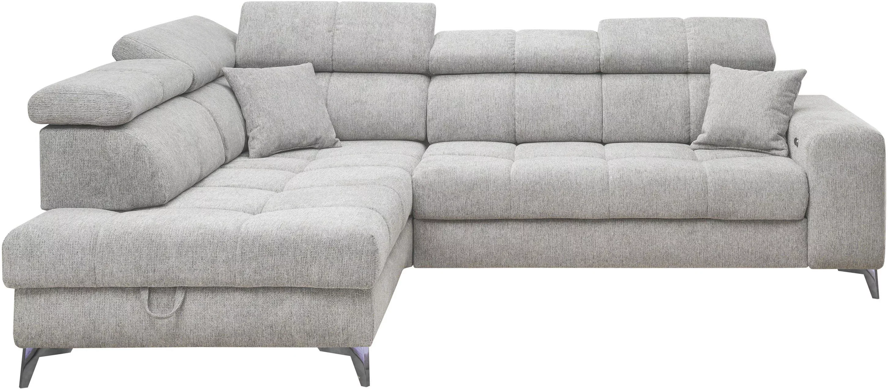 ED EXCITING DESIGN Ecksofa "Sydney L-Form", (2 St.), frei im Raum stellbar, günstig online kaufen