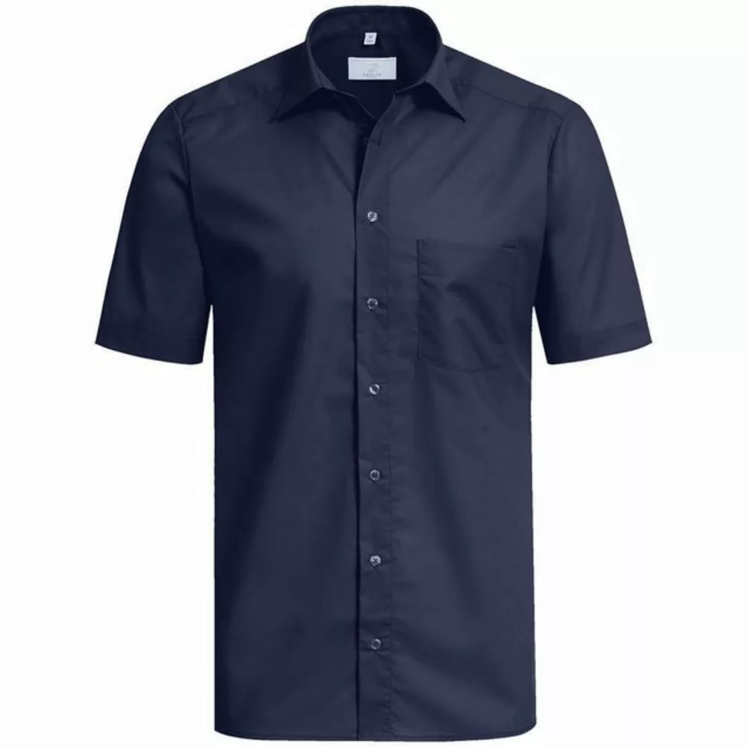 GREIFF Kurzarmhemd Greiff Corporate Hemd BASIC Herren OEKO TEX® Marine 37/3 günstig online kaufen