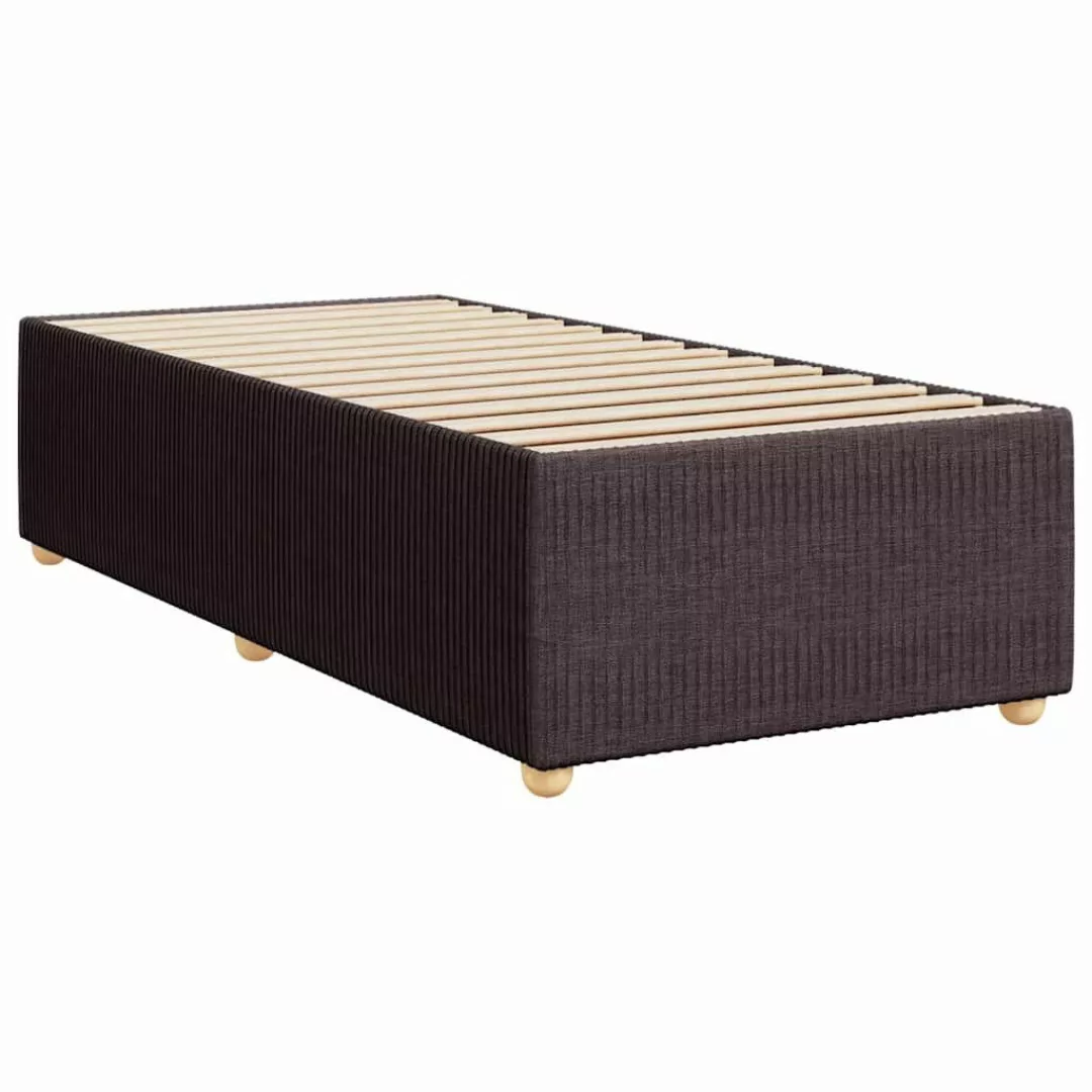 vidaXL Bett Bettgestell ohne Matratze Dunkelbraun günstig online kaufen