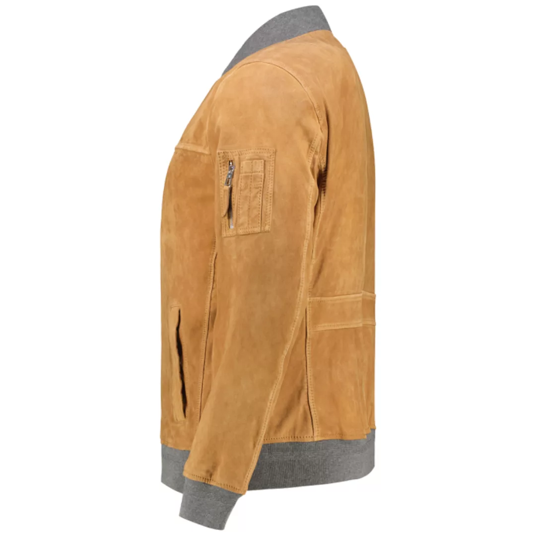 Milestone Lederblouson aus Ziegenvelours günstig online kaufen