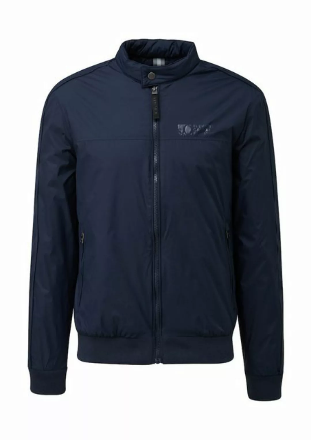 s.Oliver Allwetterjacke Nylonjacke mit Stehkragen Tape günstig online kaufen