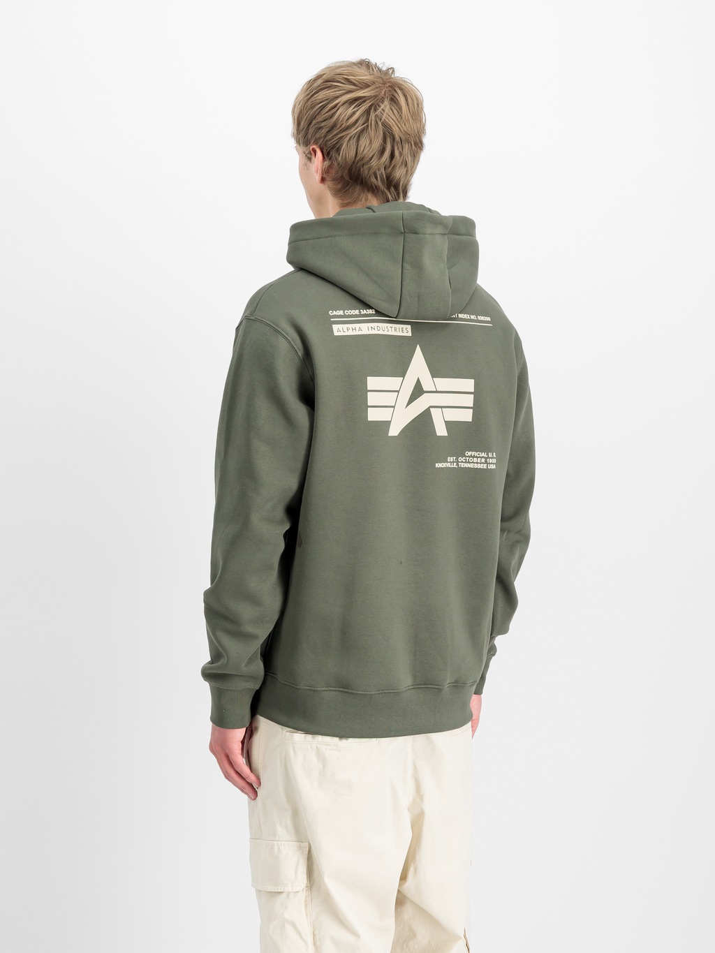 Alpha Industries Kapuzensweatshirt "Label Hoodie BP" günstig online kaufen