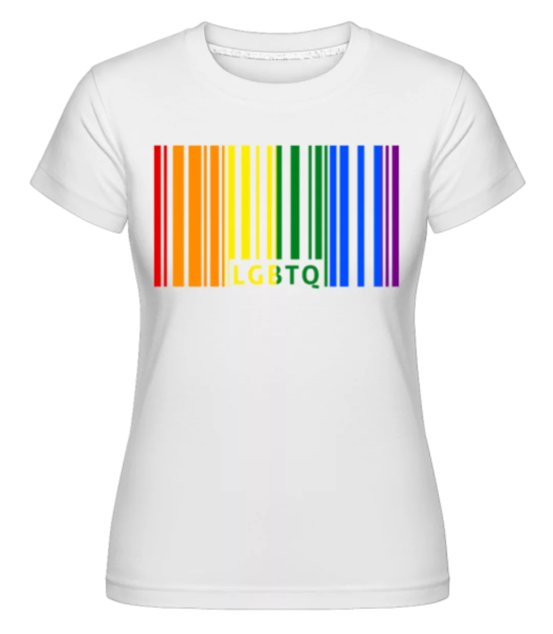 LGBTQ Barcode · Shirtinator Frauen T-Shirt günstig online kaufen