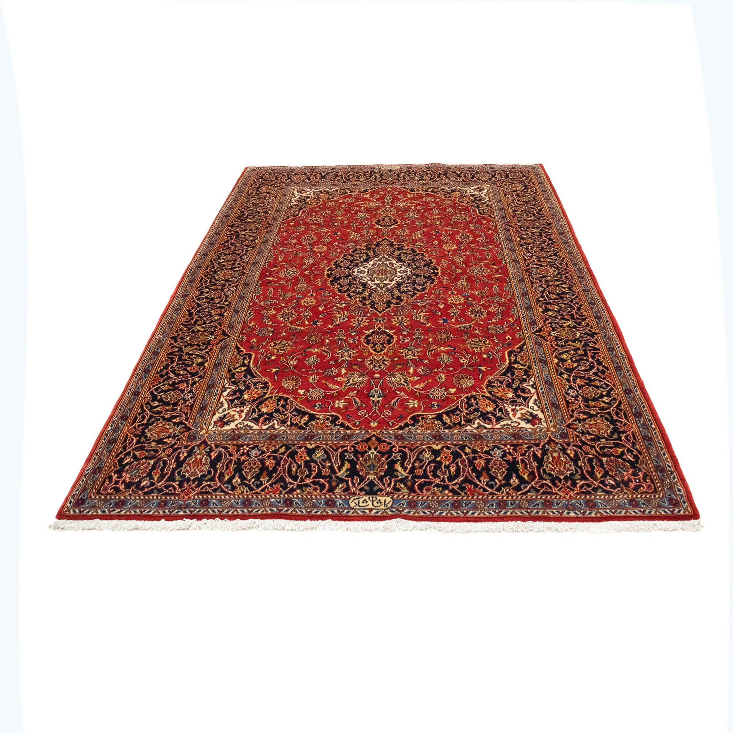 morgenland Orientteppich »Perser - Keshan - 230 x 150 cm - rot«, rechteckig günstig online kaufen