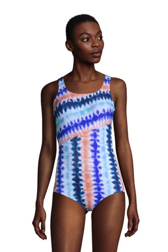 Komfort-Badeanzug CHLORRESISTENT mit Soft Cups und Colorblock-Streifen, Dam günstig online kaufen
