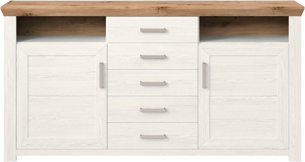 set one by Musterring Sideboard "York", Typ 55, mit viel Stauraum, im Landh günstig online kaufen