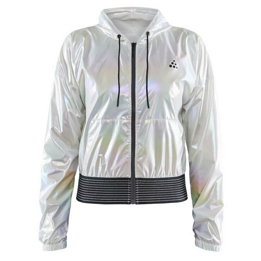 Craft Untmd Shiny Sweatshirt Mit Reißverschluss M Silver günstig online kaufen