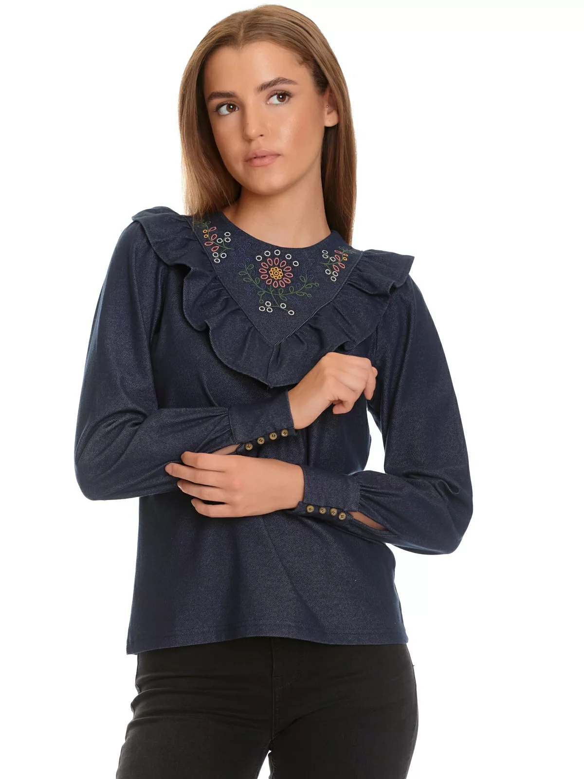 Vive Maria Nevada Denim Damen Shirtbluse blau günstig online kaufen