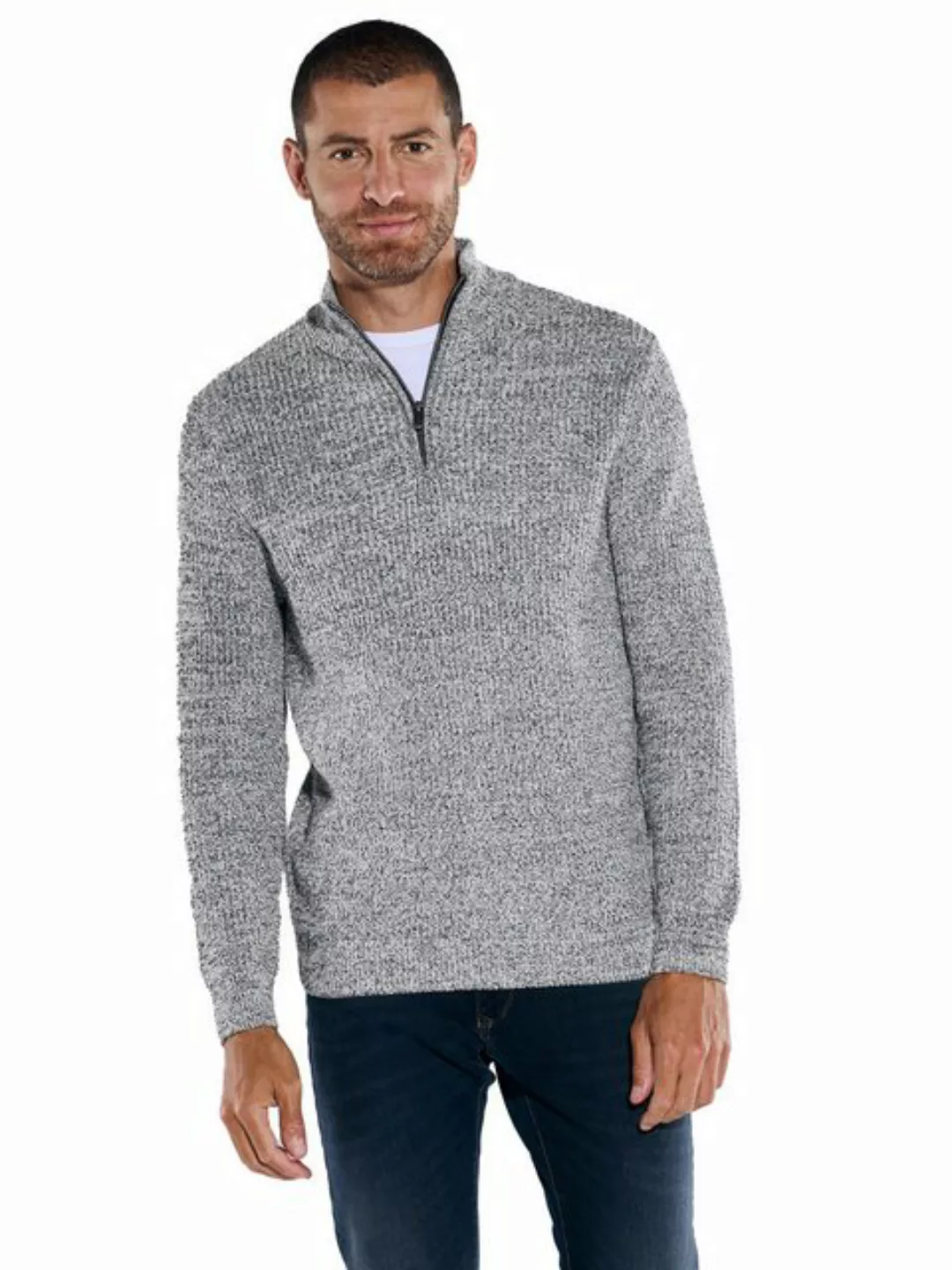 Engbers Stehkragenpullover Pullover mit Troyerkragen günstig online kaufen