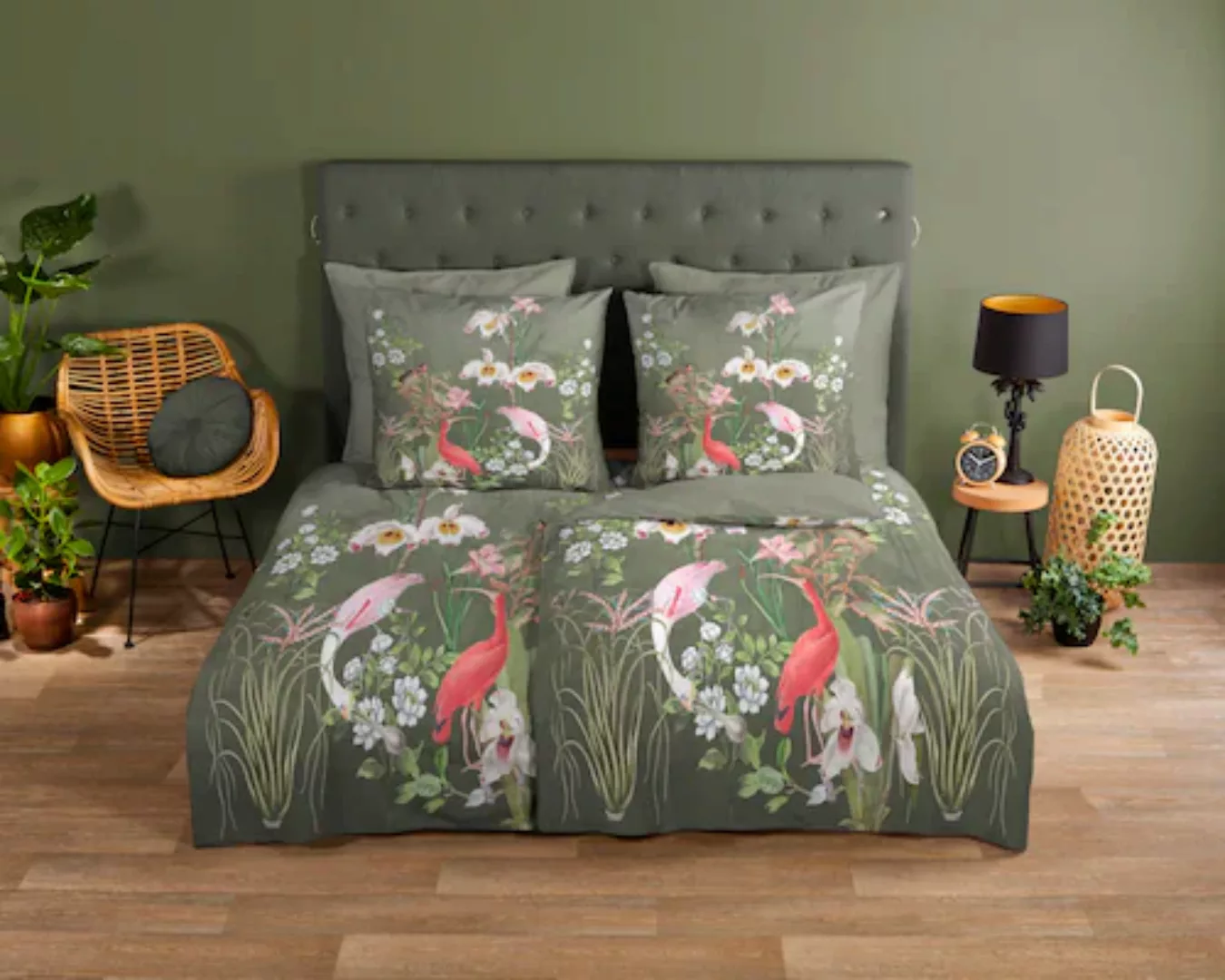 good morning Wendebettwäsche »Lesli«, Baumwolle, 135x200, 2 Teilig, Reißver günstig online kaufen