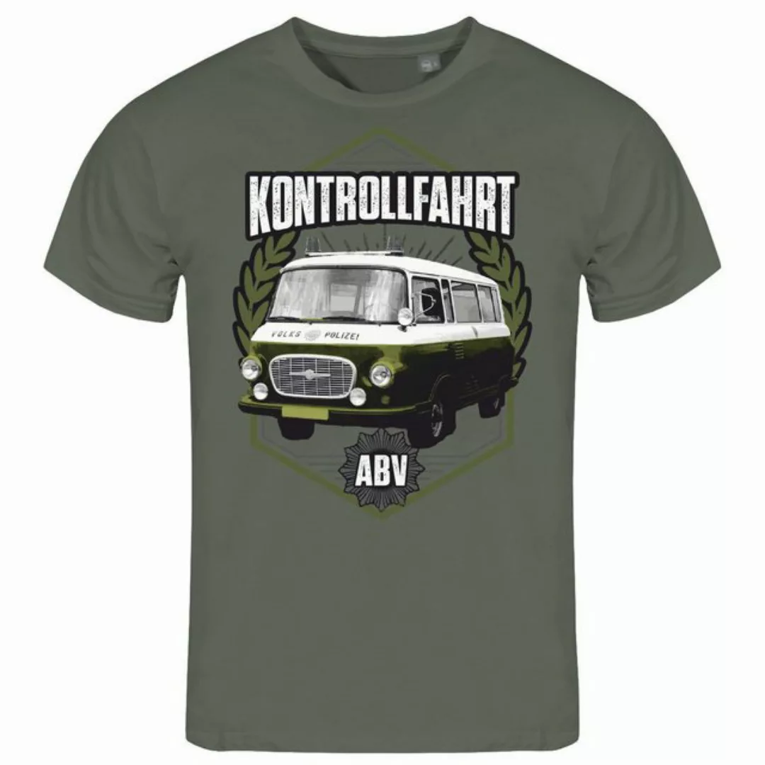 deinshirt Print-Shirt Herren T-Shirt Kontrollfahrt Funshirt mit Motiv günstig online kaufen
