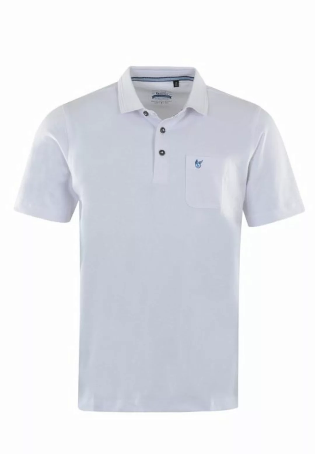 Hajo Poloshirt Pique (1-tlg) Poloshirt - Baumwolle - Atmungsaktiv - Gesäumt günstig online kaufen