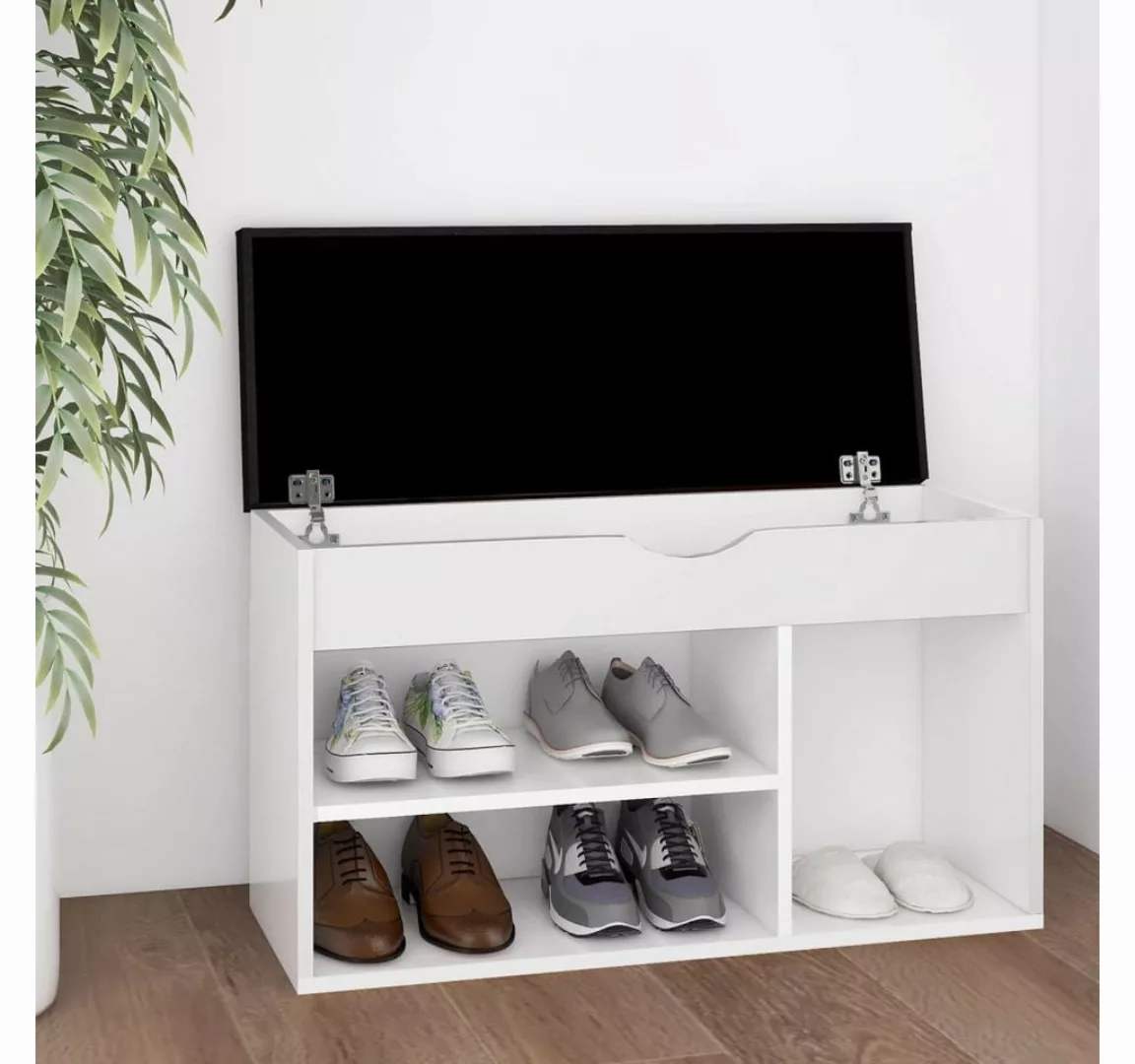 vidaXL Schuhschrank Schuhregal Schuhschrank Flurschrank Schuhbank mit Kisse günstig online kaufen