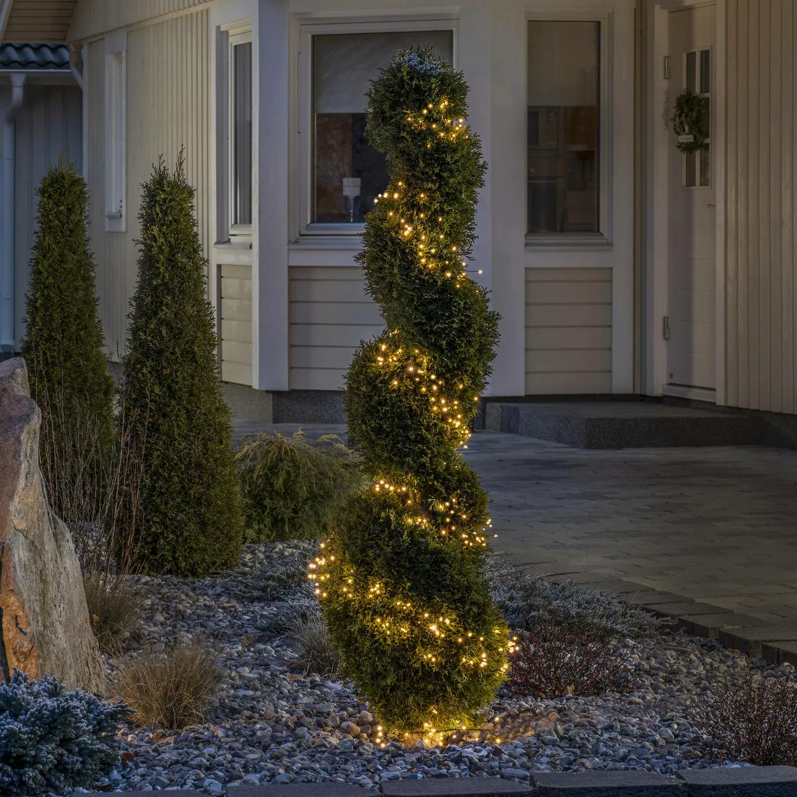 KONSTSMIDE LED-Lichterkette »Weihnachtsdeko aussen«, 400 St.-flammig, Micro günstig online kaufen