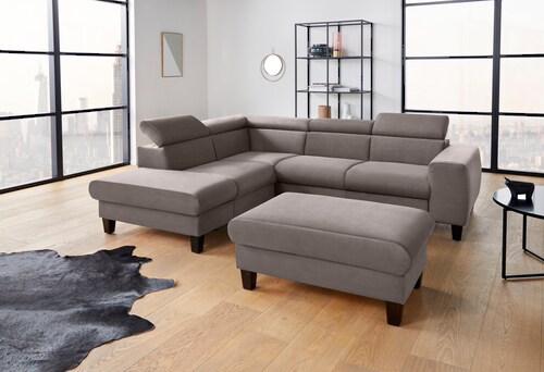 COTTA Polstergarnitur "Morven L-Form", (Set), Set bestehend aus: Ecksofa mi günstig online kaufen