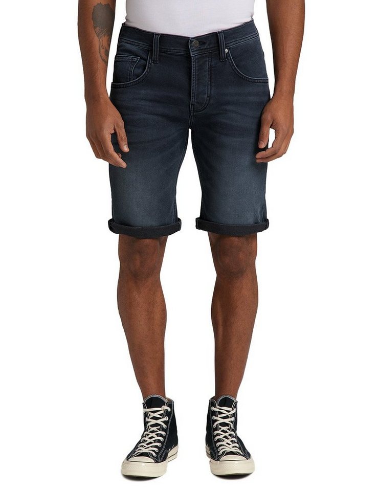 Mustang Herren Jeans Short CHICAGO - Blau - Dark Blue Denim günstig online kaufen