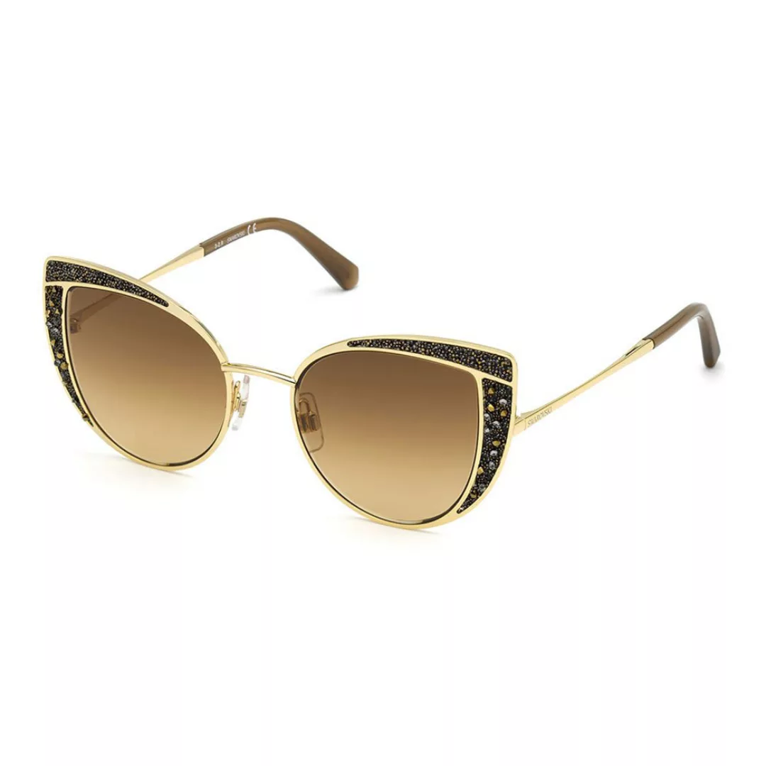 Swarovski Sk0282 Sonnenbrille 51 Shiny Deep Gold günstig online kaufen