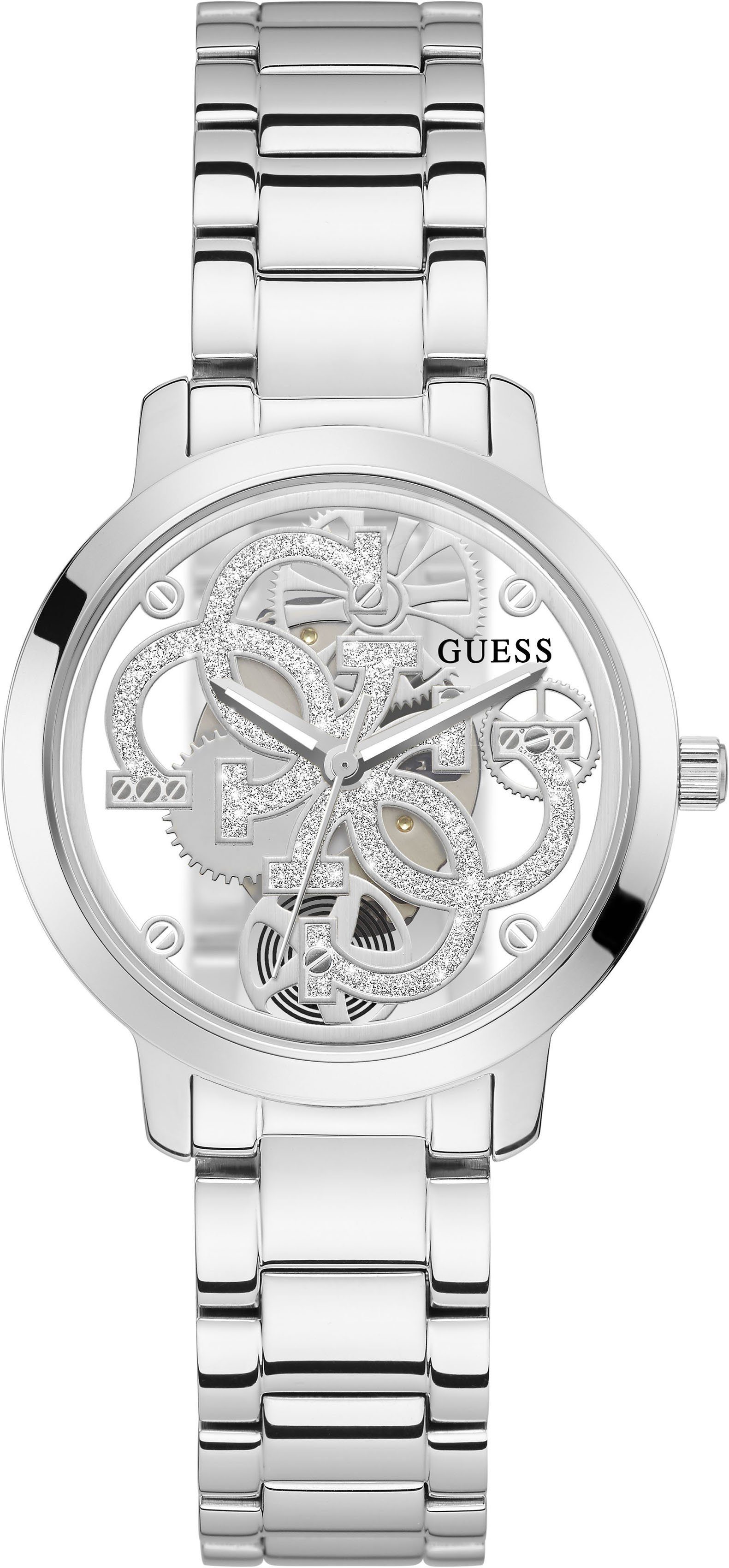 Guess Quarzuhr Quatro clear günstig online kaufen