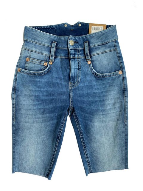 Herrlicher Stretch-Jeans HERRLICHER PITCH HI BIKE SHORTS Reused Denim retro günstig online kaufen