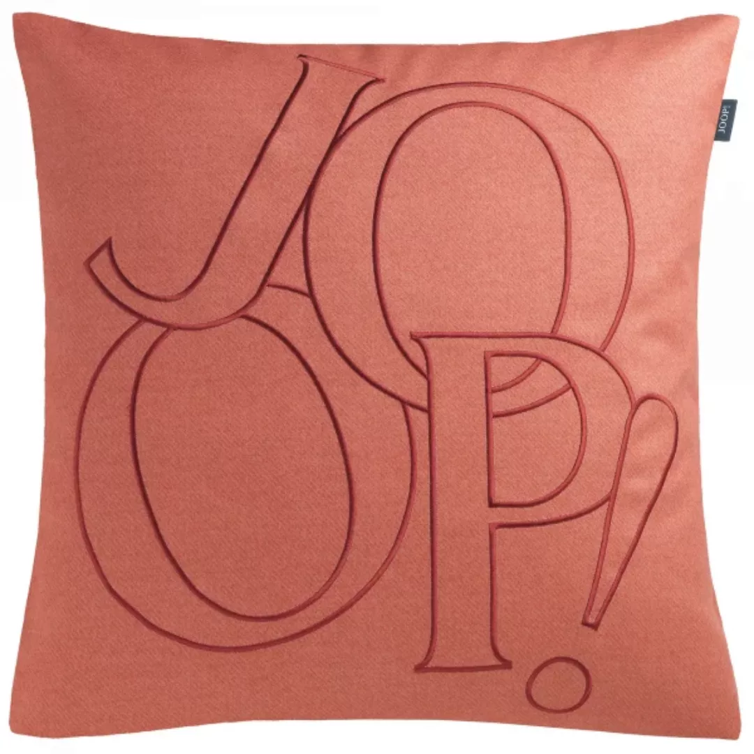 JOOP! Kissenhülle Statement - Farbe: Orange - 050 - 50x50 cm günstig online kaufen